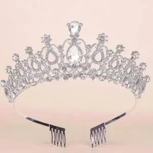 [골드스마일]신데렐라 머리 아동 왕관 여자 공주 티아라