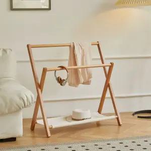 빨래건조대 건조대 원목 빨랫대 옷걸이 우드 수건