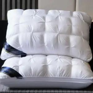 구스다운 호텔 베개 솜 오성급 호텔 베개 2개 호텔용 거위털