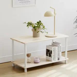 수납 선반 다용도 진열장 스탠드형 2단 선반 거실 소프트 화장대 베란다 수납장 조립식 사이드