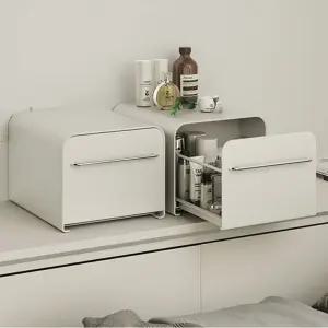 수납함 슬라이드 철제 서랍장 슬라이딩 디귿철제수납함