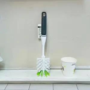 걸이형 주방솔 유리병 텀블러 세척브러쉬 물통세철솔 컵솔