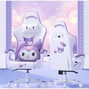 쿠로미 의자 게이밍 컴퓨터 비제이 등받이 유튜브 초등학생 핑크 체어