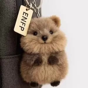 해피쿼카키링 쿼카인형 동물인형 패션잡화 캐릭터키링 키링링 동물키링 러블리 귀여운키링 가방고