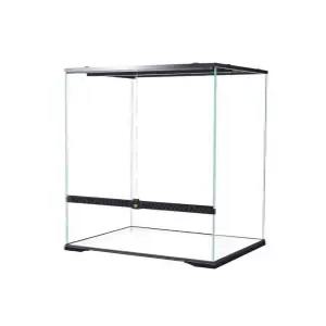 팔루다리움 유리 온실 양문 도마뱀 열대우림 케이지 사육장