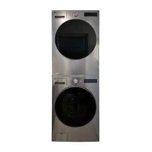 [LG]전자 트롬 FG24VNS + RG19VNS 1등급 세탁기건조기 세트 직렬설치 모던 스테인리스 일