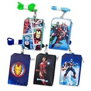 슬림 목걸이 카드지갑 캐릭터 마블 어벤져스 지갑