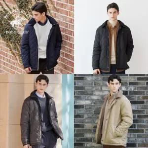 [매장동일 정품][비버리힐즈폴로클럽]남성 퀄팅 리버시블 패딩