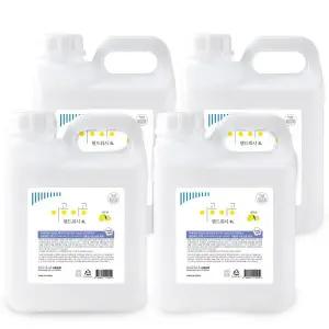 [골드스마일]이공이공 핸드워시 레몬향 4L 4개