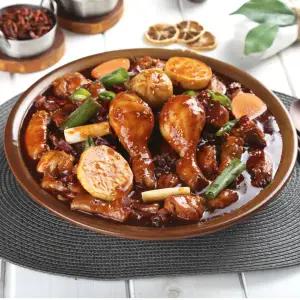 [솥뚜껑 시리즈] 100% 국내산 닭 솥뚜껑 안동찜닭 1KG 2팩