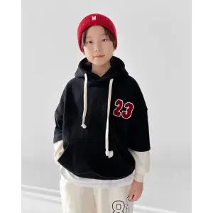 [리틀브로] (아동)마이애미배색기모후드티[티셔츠BFKF836B]