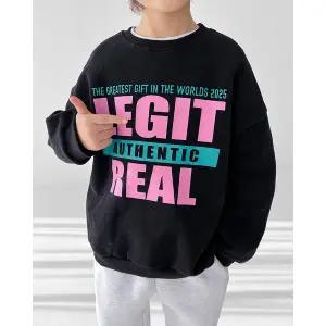 [리틀브로] (아동)리짓리얼기모맨투맨[티셔츠BFJ7637B]