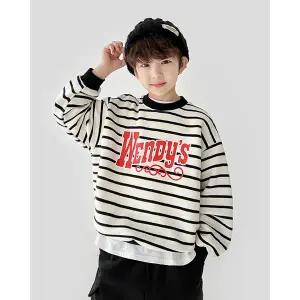 [리틀브로] (아동)웬디빵떡이기모맨투맨[티셔츠BFJP779A]