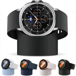 시트, 울트라 호환 겸용 충전 워치 갤럭시 8/7/6/5/4 실리콘 46mm 2025용 40mm 클래식 44mm 거치대 8 보관 삼성