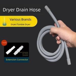 8/10mm 배수관 (미디어, 하이얼, 지멘스 건조기용) 어댑터 포함 세탁기 호스 연장