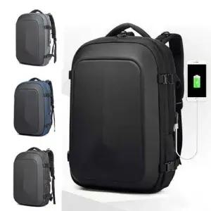 HUS 대용량 USB백팩 여행가방 캐주얼백 노트북 직장인 W294DFF