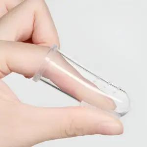 반려동물 고양이 강아지 투명 손가락 칫솔 (WFG26JJ)