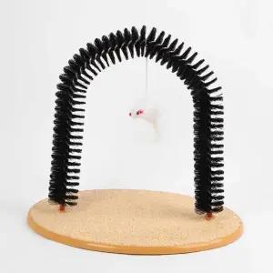 고양이 셀프 브러쉬 고양이쥐 펫브러쉬 고양이놀이 (WFG27RK)