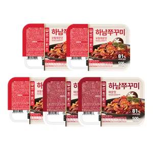 하남쭈꾸미 보통매운맛, 500g, 3개 + 매운맛, 500g, 2개