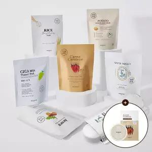 [스킨푸드][쿠폰가12,150원][1+1]패드 30매 + (증정) 패드케이스 + 캐롯마스크팩1개