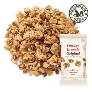 [산과들에] 하루견과 원데이그래놀라오리지널 50봉 낱봉 / 견과 견과류 간식