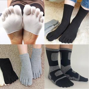 순면 남자 여성 발가락양말 무좀 항균 두꺼운 스포츠