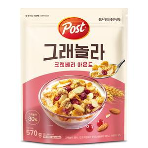 포스트 그래놀라 크랜베리 아몬드 570g