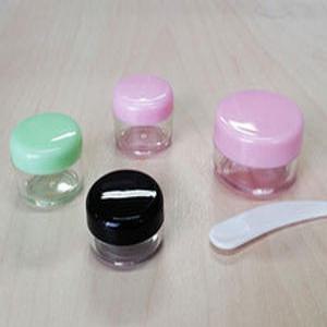 투명크림용기(투명바디)/화장품샘플용기/공용기/화장품크림용기