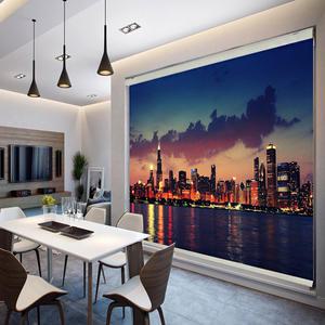 창안애 120인치 빔프로젝터스크린 프로젝트 가정용