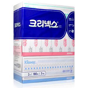 유한킴벌리 크리넥스 각티슈 180매 x 3팩