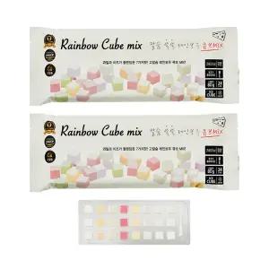 고칼슘쏙쏙 레인보우 과일큐브치즈 2팩set