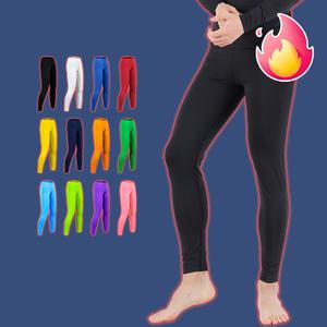 엑스프린 기모 축구 이너웨어 기능성 레깅스 타이즈 발열 내의 내복 언더레이어 헬스 풋살 골프 야구 유소년 주니어 남자 여자