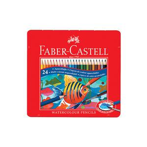 파버카스텔 수채 색연필 24색 틴케이스 115930