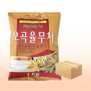 대호 오곡 율무차 1kg x 12봉 자판기용 곡물차 라떼