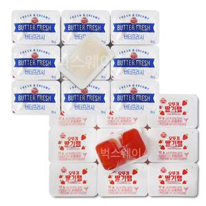 오뚜기 버터후레시 20개+딸기잼 디스펜팩 20개