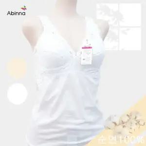 두리이너웨어 순면 홑겹 노와이어 브라런닝 LG1006