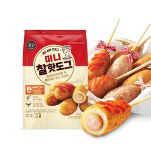 [신세계푸드][본사배송][올반] 미니 찰 핫도그 320g X 4봉