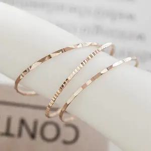 [제이로사]14k 컷팅라인 레이어드 반지