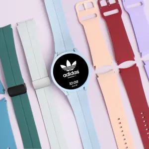 갤럭시워치 실리콘 스트랩 워치8 7 6 5 4 3 액티브2 클래식 커브형 줄질 시계줄 밴드