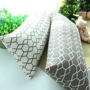 (솜포함) 모던 2인용 베개 쿠션 바디필로우 다리베개 등받이쿠션