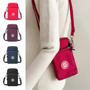 데일리 3단 미니 크로스백 여행 보조가방 핸드폰가방