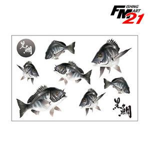 태클인재팬 하드 전사 스티커 감성돔(391234)