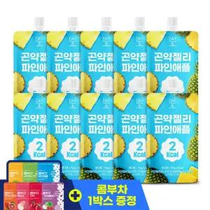데이앤 2kcal 파인애플 곤약젤리 150ml 30팩+콤부차 랜덤 10포!