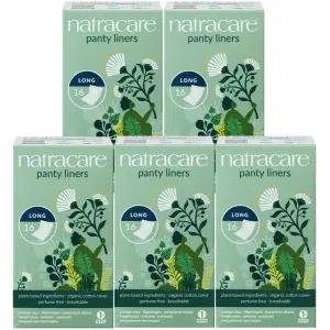 나트라케어 팬티라이너 5팩 유기농 면생리대 오버나이트