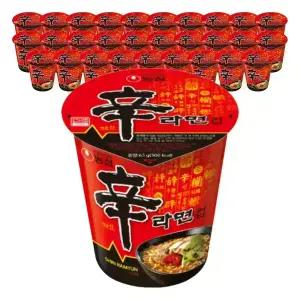 농심 신라면컵 65g, 30개