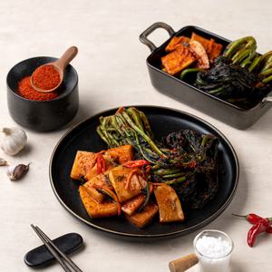 홍갓무김치 5kg 전라도 보성엔 보성녹차 조선갓 무김치