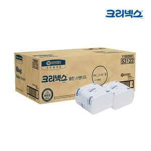 크리넥스 냅킨 스탠다드 250매 53122 업소용 핸드타올 평판 미용티슈 각티슈
