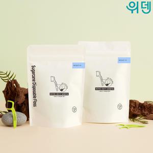 위덴 제로웨이스트 일회용 사탕수수 치실 150P