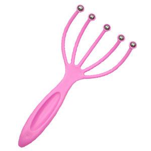 헤어 롤러 볼 마사지 (구슬 두피마사지기 A타입-핑크) 브러쉬