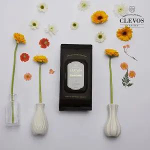 [클레보스] 에센셜 아기 물티슈 블랙 캡형 (65평량) 70매 X 10팩